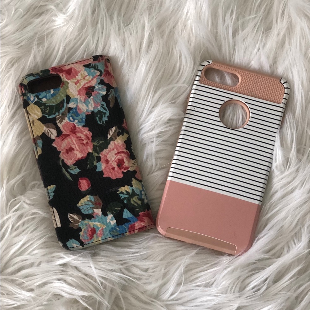 Two phone cases for iPhone 8+